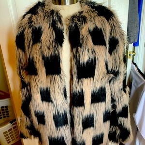 Gorgeous Steve Mac faux fur coat